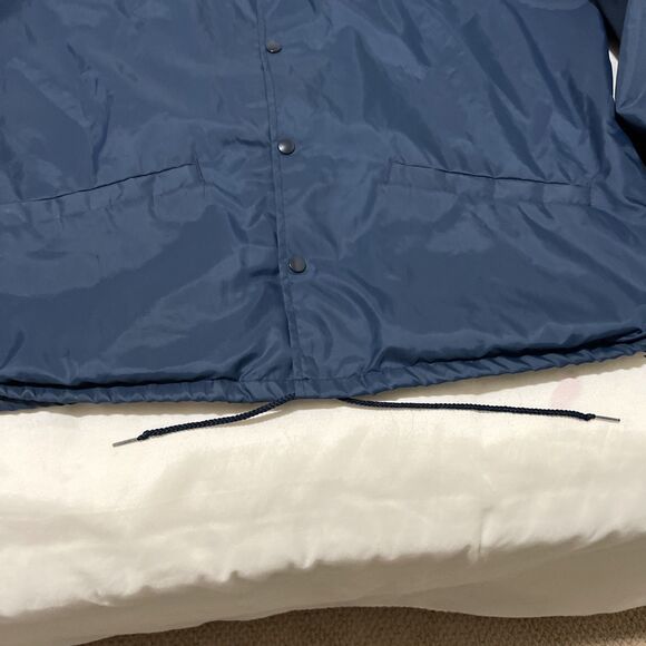 Vintage UAW Retiree Local 549 Nylon Jacket Windbreaker Snap Button XL - Picture 7 of 10